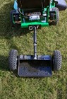 Jungle Jims Jungle Wheels 2-wheel Mower Sulky Black   Heavy-duty Lawn Equipment