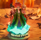 New Disney Store Hocus Pocus Light-up And Sound Sketchbook Ornament Nib