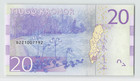Sweden 20 Kronor 2015  P-69a  First Signatures  Original Unc  Gernandt   Stefan