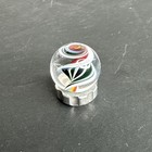 Contemporary Handmade Art Glass Marble  70  Twisty Corkscrew Swirl Core Uv Mib