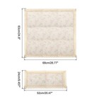 Computer Monitor Keyboard Dust Cover For 24 25 26 27 Inch Pc Screen Flower