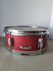 Red Sparkle Vintage Snare Drum 14x6 Inch