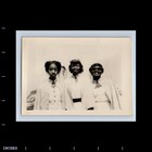 Old Vintage Photo Trio Black African American Women Photobomb Snapshot