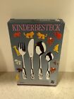 Wmf Children s Cutlery 4 Piece Set Animal Pattern Handles