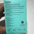 New In Box C270 Hd Webcam Logitech 720p   30fps - Usb-a