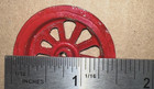 Pair Toy Train wagon Wheel Cast Iron Model Train Parts - 1-1 2 