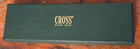 Vintage Century Cross Pen And Pencil Set Padded Box Silver Chrome Never Used