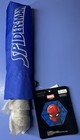 Kids Spider-man 6 Panel Telescopic Umbrella With Auto Open Button Color Blue