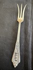 Wallace Sterling Silver  Rose Point Lemon Fork 3 Pronged 5 3 8  15 68