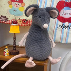 Lachlan Sad Rat Plush Soft Stuffed Toy - Authentic Nwt Gifts Us