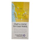 Vintage British Columbia Canada Road  Map   Parks Guide 1997