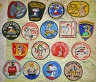 Lot Of 17 Snoopy Patch - Flying Ace - Number 1 Watchdog  Bird Dog  Vietnam War