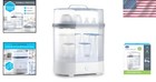Powerful Electric Steam Sterilizer - Quickly Eliminates Germs From Baby Bottles