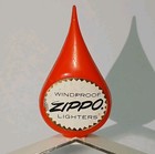 Vintage Zippo Lighter Display Case 1960s Plastic Rare Advertising Store Display