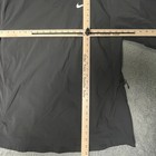 Nike Mens Xl Baseball Windshirt Pullover Black Short Sleeve V-neck Mesh