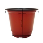 100pcs 4 Inch Garden Pots  Lightweight Plastic Nursery Planters For Seedlings