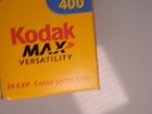 Kodak Max Versatility 400 Film 24 Exposures New Old Stock Exp 6 2004