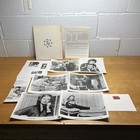 1960 The 3rd Voice Press Kit Edmond Obrien Synopsis 6 Photos Ads Film Strip