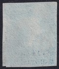 1841 Es11 Sg14 2d Blue Plate 3 Fine Used 4 Margins Maltese Cross  sa 
