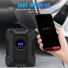 Portable Tire Inflator Car Air Pump Compressor Electric Auto 12v Dc Volt 150 Psi