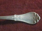 Coin Silver Vintage Unknown Maker Master Butter Knife  7    Mono  Mother  