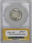 1988 Mo Mexico 50 Pesos Error Off Center Anacs Au50