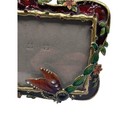 Enameled Jeweled Pewter Photo Frame - Dragon Fly For Photo 5x3 