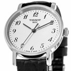 Tissot  Everytime Small White Dial Leather Strap Women s Watch T109 210 16 032 0