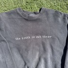Vintage 1995 X-files Creation Entertainment Promo Sweater