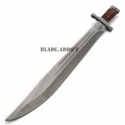 18  Full Tang Machete Hunting Knife Sword Wood Handle W  Sheath Combat Outdoor  