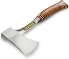 Estwing Sportsman s Axe 14  Camping Hatchet Forged Steel   Genuine Leather Grip