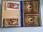 Antique Pre 1920 s Needle Cases Green And Blue As Is Some Needles Germany