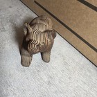 Vintage Japanese Cryptomeria Wood Bear Figurine