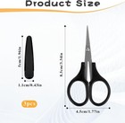 3pcs Small Craft Scissors Sharpest Precise Stainless Steel Cutting Scissor All P
