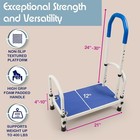 Heavy Duty Flexistep Adjustable Medical Bed Step Stool With Handle