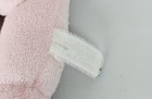 Vtg Eden Baby Girl Doll Pink Bonnet Terry Cloth Blue Eyes Blond Plush Paper Tag
