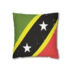 Cushion Cover Pillow Case st Kitts   Nevis Country Flag