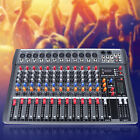 12 Channel Audio Mixer Bluetooth Studio Audio Mixer Dj Sound Mixing Console  usb