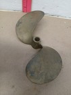 Vintage  Brass Bronze Boat Motor Prop Propeller 2-blade Marked P 52 