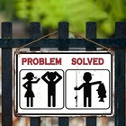 Vintage Distressed Metal Tin Sign Funny Fishing Wall Art Decor Garage Man Cave