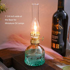 Tiny Oil Lamp Chimney 1 1 4 Inch Base By 4 1 2  Height Kerosene Lamp Shade Oil