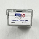 Micro Trains N Scale State Car Louisiana La 1812 40  Plug Door Box Car  21385