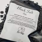 4 Oz Black Salt Protection Metaphysical Healing Rituals Witchcraft Wicca Energy
