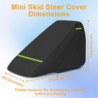Mini Open Cab Skid Steer Loader Cover  Heavy Duty 600d Oxford Cloth Skid Steer C