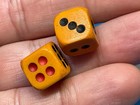          -beautiful  Smaller   Pair      bakelite Dice      c-b2