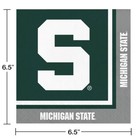 Michigan State University Paper Party Luncheon Napkins Kit 60ct