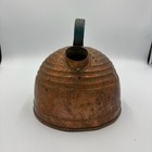 Vintage Solid Copper Beehive Kettle Pot Made In Usa Rustic Farmhouse Primative
