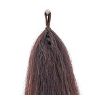 Y j Tails Dark Brown Natural Loop Top Tapered Bottom Horse Tail Extension
