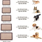 Memory Foam Dog Crate Bed Mat Non-slip Washable Kennel Pad For Dogs