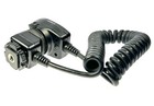 Vello Ocs-op3 Off-camera Coiled Ttl Flash Cord For Olympus Panasonic Cameras 3ft